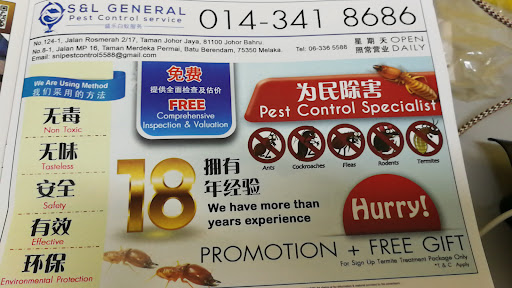 S & L General Pest Control Service