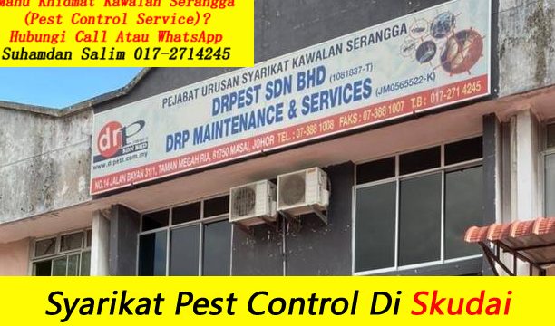 perkhidmatan kawalan perosak terbaik di skudai